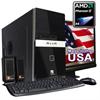 ZT Systems 7340Ma AMD Phenom II X4 945 Quad-Core 3.0GHz Desktop PC With 22" LCD Monitor - 6GB RAM, 1TB SATA Hard Drive, DVD+/-RW, Gigabit Ethernet, Radeon HD 3100 Graphics 7340Ma